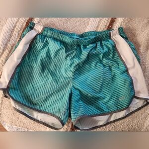 Champion Green/White/Gray Running shorts